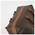 Céline Borsa Boston CELINE in tela Macadam PVC Pelle Marrone Oro Auth 183443 D'oro - vista 7