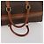 Céline Borsa Boston CELINE in tela Macadam PVC Pelle Marrone Oro Auth 183443 D'oro - vista 8