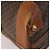 Céline Borsa Boston CELINE in tela Macadam PVC Pelle Marrone Oro Auth 183443 D'oro - vista 9