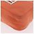 FENDI Tote Bag Baumwolljersey Orange Silber Auth 188926 - Ansicht 16