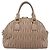 Borsa Miu Miu Matelasse in Pelle 2way Rosa Oro Auth 188853 D'oro - vista 2