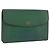 LOUIS VUITTON Epi Montaigne 27 Clutch Verde M52654 LV Auth 188920