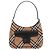 Borsa a tracolla Burberrys Canvas Beige Silver Nova Check Autentica am11979V Argento - vista 13