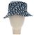 Bucket Hat Christian Dior Trotter Canvas Blue Auth 185817M 58 Blau - Ansicht 13