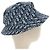 Bucket Hat Christian Dior Trotter Canvas Blue Auth 185817M 58 Blau - Ansicht 4