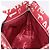 CHANEL Bysy Line Clutch Canvas Rot Silber CC Authentisch 188217 - Ansicht 15
