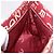 CHANEL Bysy Line Clutch Canvas Rot Silber CC Authentisch 188217 - Ansicht 16