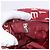 CHANEL Bysy Line Clutch Canvas Rot Silber CC Authentisch 188217 - Ansicht 17