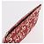 CHANEL Bysy Line Clutch Canvas Rot Silber CC Authentisch 188217 - Ansicht 6