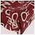 CHANEL Bysy Line Clutch Canvas Rot Silber CC Authentisch 188217 - Ansicht 9
