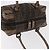 FENDI Boston Bag Zucca Canvas Schwarz Braun Auth 188433 - Ansicht 6