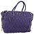 Borsa Miu Miu in pelle 2way Viola Oro Auth BA13576V D'oro Porpora