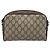 Borsa GUCCI GG Supreme Web Sherry Line in PVC Beige Oro 116 02 089 Auth 187415 D'oro - vista 2