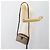 Borsa GUCCI GG Supreme Web Sherry Line in PVC Beige Oro 116 02 089 Auth 187415 D'oro - vista 22