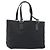 Borsa a Mano GUCCI GG Canvas Nera Argento 113017 Auth BA13508 Nero