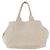 PRADA Canapa MM Handtasche Canvas Grau Gold Auth ka4948 Braun Golden - Ansicht 13