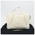 Borsa CHANEL V Stitch in pelle di agnello bianca argento CC Auth BA13606V Bianco - vista 12