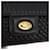 Borsa a tracolla BALLY Double Flap Chain in pelle nera e oro Auth am11961V Nero D'oro  - vista 18