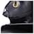 Borsa a tracolla BALLY Double Flap Chain in pelle nera e oro Auth am11961V Nero D'oro  - vista 24