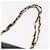 Borsa a tracolla BALLY Double Flap Chain in pelle nera e oro Auth am11961V Nero D'oro  - vista 8
