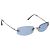 Occhiali da sole CHANEL metallo Blu CC Auth 187883V
