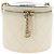CHANEL Matelasse Chain Vanity Bag aus Lammleder Weiß Gold CC Authentisch 188894SAM Golden - Ansicht 13