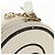CHANEL Matelasse Chain Vanity Bag aus Lammleder Weiß Gold CC Authentisch 188894SAM Golden - Ansicht 14