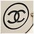 CHANEL Matelasse Chain Vanity Bag aus Lammleder Weiß Gold CC Authentisch 188894SAM Golden - Ansicht 15