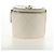 CHANEL Matelasse Chain Vanity Bag aus Lammleder Weiß Gold CC Authentisch 188894SAM Golden - Ansicht 4