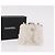 CHANEL Matelasse Chain Shoulder Bag Bore White Silver CC Auth 187487SAM Argento Bianco - vista 12