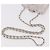 CHANEL Matelasse Chain Shoulder Bag Bore White Silver CC Auth 187487SAM Argento Bianco - vista 7