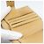 Cartera Bifold CHANEL en Piel Caviar Beige Oro CC Auth 187885 Dorado - vista 20