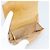 Cartera Bifold CHANEL en Piel Caviar Beige Oro CC Auth 187885 Dorado - vista 8