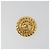 Orecchini CHANEL Metallo Tonalità Oro CC Auth BA13635 - vista 2