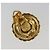 Orecchini CHANEL Metallo Tonalità Oro CC Auth BA13635 - vista 5
