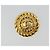 Orecchini CHANEL Metallo Tonalità Oro CC Auth BA13635 - vista 7