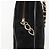 CHANEL Matelasse Chain Hand Bag Suede Black Gold CC Auth BA13591 Nero D'oro - vista 9
