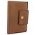 Bulgari Copertina per agenda BVLGARI in pelle marrone e oro Auth 184414 D'oro