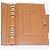 Bulgari Copertina per agenda BVLGARI in pelle marrone e oro Auth 184414 D'oro - vista 19