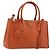 Borsa PRADA Galleria in pelle Safiano 2way Orange Auth 186384V Arancione