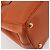 Borsa PRADA Galleria in pelle Safiano 2way Orange Auth 186384V Arancione - vista 18