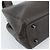 Bolso PRADA de cuero marrón oscuro plata fm5374 - vista 16