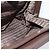 Bolso PRADA de cuero marrón oscuro plata fm5374 - vista 20