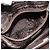 Bolso PRADA de cuero marrón oscuro plata fm5374 - vista 23