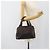 Bolso PRADA de cuero marrón oscuro plata fm5374 - vista 24