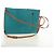 Céline Zaino CELINE C Macadam Canvas Silver Turquoise Blue Auth 186708V Argento Turchese - vista 8