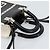 Borsa FENDI in pelle vernice 2 modi Nero Argento Auth ka4919M - vista 7