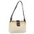 FENDI Zucca Canvas Mamma Baguette Shoulder Bag Beige Silver Auth 186380 Argento