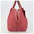 Borsa a mano PRADA Ribbon Nylon Pink Gold Auth 186427 Rosa D'oro - vista 4