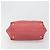 Borsa a mano PRADA Ribbon Nylon Pink Gold Auth 186427 Rosa D'oro - vista 5
